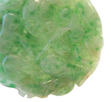 Apple Green Jadeite Pendant Buddha