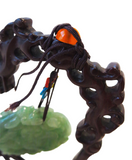 Apple Green Jadeite Pendant Buddha