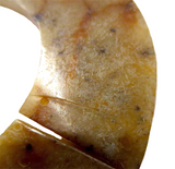 Jade Segmented Bi Disk Neolithic