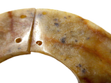 Jade Segmented Bi Disk Neolithic