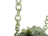 Apple Green Jadeite Hanging Censer
