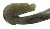 Jade Belt/Garment Hook Dragon Head Chinese Large