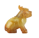 Jade Yellow/Orange Horned Lion/Bixie Ming/Ching