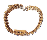 Raymond C. Yard Watch 14K Yellow Gold Bracelet Sapphires And Diamonds Vintage