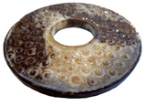 Jade Bi Chinese Western Han Grain Design