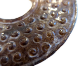 Jade Bi Chinese Western Han Grain Design