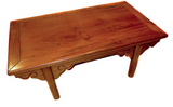 Pair Hardwood K'ang Tables
