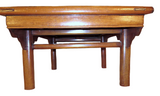 Pair Hardwood K'ang Tables