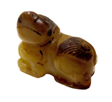 Jade Dog Yellow And Brown Qing Dynasty