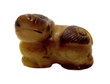 Jade Dog Yellow And Brown Qing Dynasty