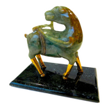 Jadeite Deer Art Nouveau