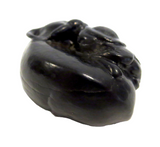 Black Jade Water Buffalo And Child Rider