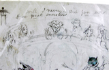George Cruikshank Study Drawing Provenance - Johnson Collection