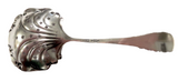 Ice Cream Pierced Antique Sterling And Enamel Spoon Sailboat By Campbell-Metcalf