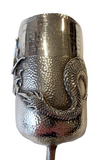 Trophy Cup Goblet Dragon Sterling Signed Arthur & Bond Yokohama Original Box
