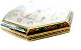 Gold Egyptian Revival Pocket Watch Longines Art Nouveau 18k Exceptional