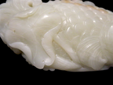 White - Pale Yellow/White Jade Carp 17th/18th Century