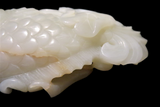 White - Pale Yellow/White Jade Carp 17th/18th Century