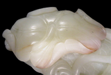 White - Pale Yellow/White Jade Carp 17th/18th Century