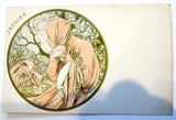 Mucha Original Postcards - Months - Circa 1900