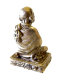 Seated Sage - Monk Bronze 17th/18th Century