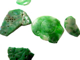 Imperial Green Gems Jadeite Vintage Lot Qing