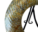 Jade Bi Spiral Swirl Design Eastern Zhou Period 4th/3rd Century B.C.