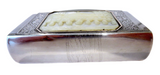 Antique Silver Snuff Box Mother Of Pearl "Last Supper"