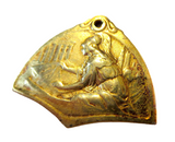 ASSOCIATION des INDENIEURSA Antique Nouveau Silver Gilt Pendant French Art Nouveau