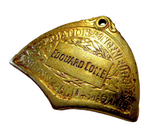 ASSOCIATION des INDENIEURSA Antique Nouveau Silver Gilt Pendant French Art Nouveau