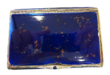 Enamel & Sterling Gilt Box 19th Century
