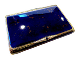 Enamel & Sterling Gilt Box 19th Century
