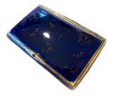 Enamel & Sterling Gilt Box 19th Century