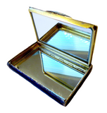 Enamel & Sterling Gilt Box 19th Century