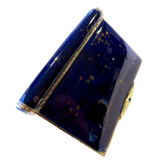 Enamel & Sterling Gilt Box 19th Century