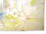 Roberto Matta Original Crayon, Pencil And Graphite Drawing
