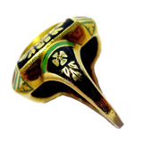 Art Nouveau Gold Enamel And Amethyst Ring Marcus & Co