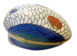 Cloisonne Clam Shell Box Ming/Qing