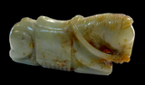 Jade Horse Celadon And Brown Ming Dynasty