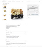 Jade Horse Celadon And Brown Ming Dynasty