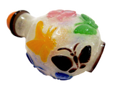 Peking Glass Overlay Snuff Bottle Butterflies 19th Century - Qing