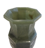 Jade Hexagonal Shape Vase