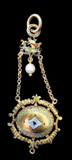 Cameo Gold And Enamel Mounted Pendant Renaissance