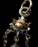 Cameo Gold And Enamel Mounted Pendant Renaissance