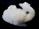 Swan And Kylin Jade Carving Chinese Qing