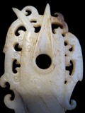 JADE “SHE” - “Chicken-Heart Pendant” Chinese MING