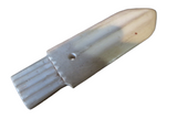 Jade Blade - Septre Antique Chinese Calcified “GE” Shang