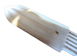 Jade Blade - Septre Antique Chinese Calcified “GE” Shang