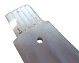 Jade Blade - Septre Antique Chinese Calcified “GE” Shang