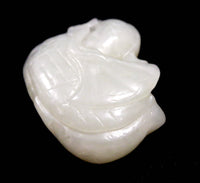 White Jade Swan Antique Chinese 18th/19th Century Qing